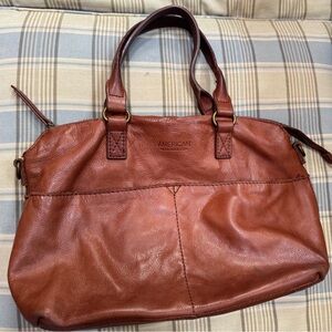 American Leather Co. Genuine Leather Shoulder Bag